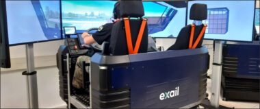 Exail driving simulators hero - Defence and Security | The Deltic Group