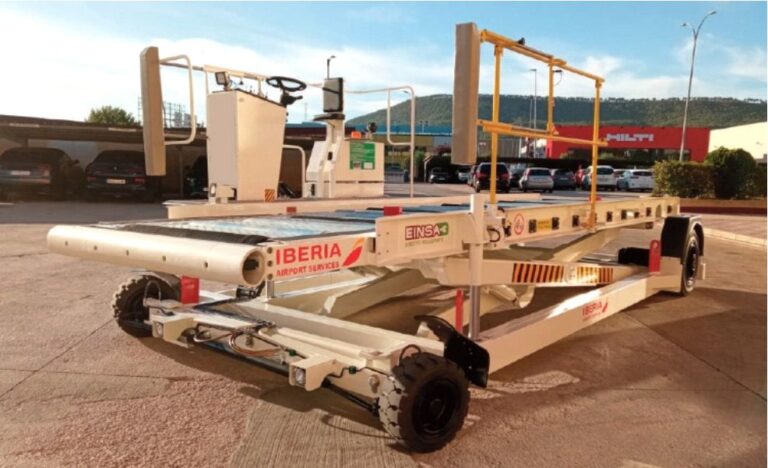 EINSA ELT-7000 Electric Cargo Loader - Commercials Aircraft Ground Support Equipment | The Deltic Group